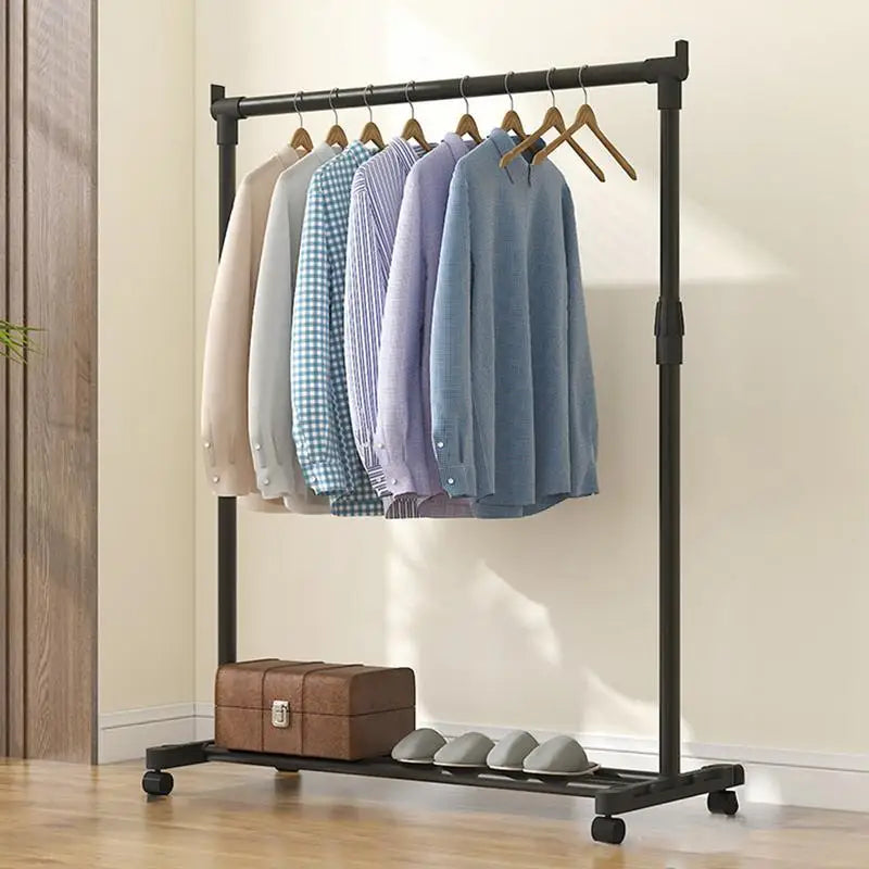 Heavy-Duty Telescopic Clothes Rack