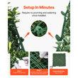 VEVOR Artificial Grass Wall Panels 40/60 x 120in Milan Grass Greenery Boxwood Panel for Outdoor Decor Hedge Screen for Garden