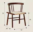 Eenoch Dining Chair, Rattan