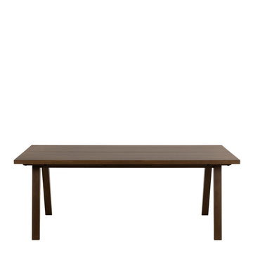 A - Line Rectanglar Dining Table in Smoked Oak