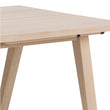 A - Line Rectanglar Dining Table in White Oak