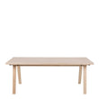 A - Line Rectanglar Dining Table in White Oak