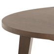 A - Line Round Dining Table Smoked Oak