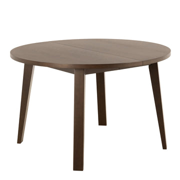 A - Line Round Dining Table Smoked Oak