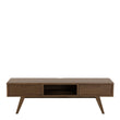 A - Line TV Unit with 2 Drawers in Smoked Oak