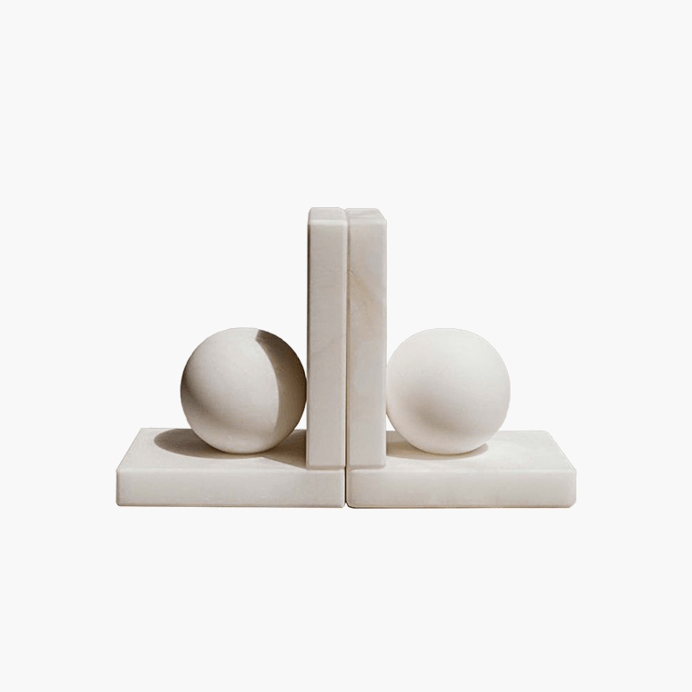 A Pair of Demetrius Vintage bookend, Marble