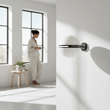 Abira Matte Black Ball Wall Light