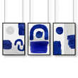 Abstract Art Print | Set of 3 Abstract Wall art Prints