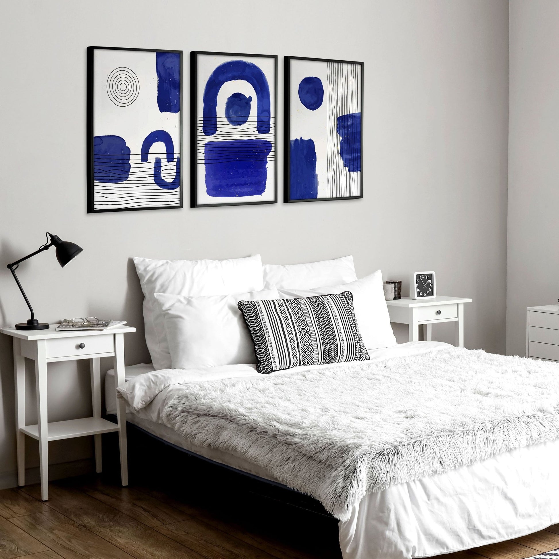 Abstract Art Print | Set of 3 Abstract Wall art Prints