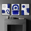 Abstract Art Wall Art | Set of 3 Abstract Wall art Prints