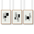 Abstract Artwork Prints | Set of 3 Abstract Wall art Prints