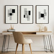 Abstract Artwork Prints | Set of 3 Abstract Wall art Prints