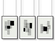 Abstract Artwork Prints | Set of 3 Abstract Wall art Prints
