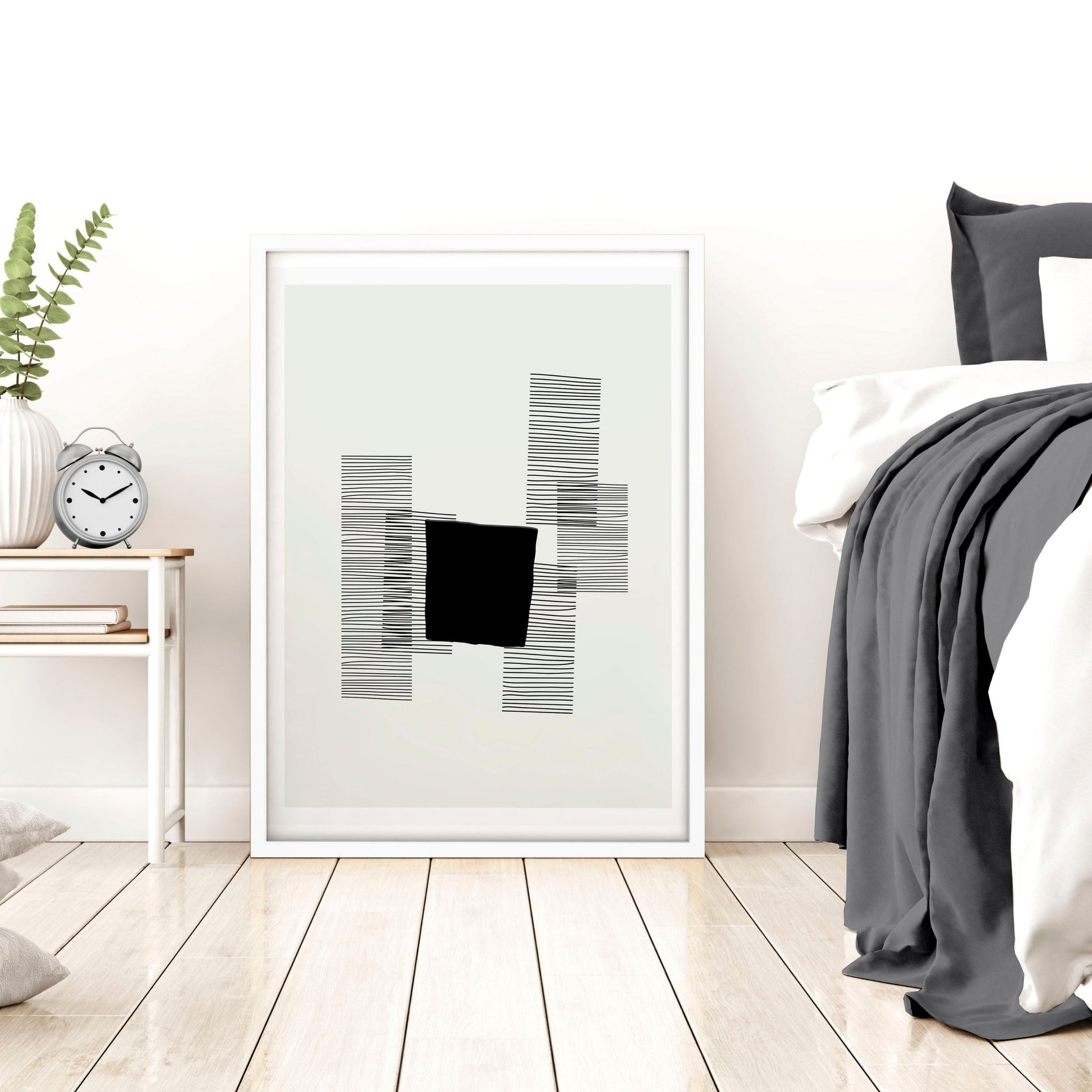Abstract Wall Art For Bedroom | Set of 3 Abstract Wall art Prints