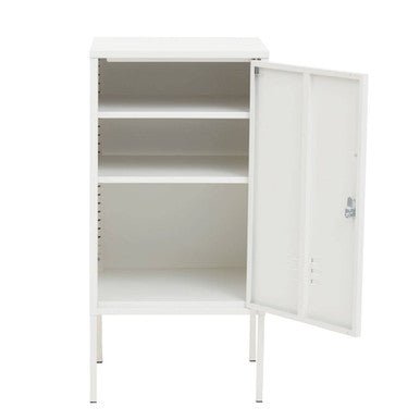 Academy One Door White Cabinet