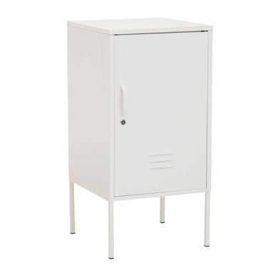 Academy One Door White Cabinet