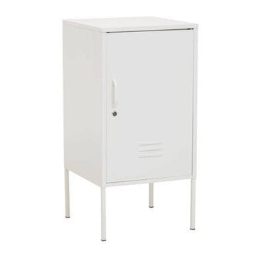 Academy One Door White Cabinet