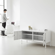 Academy Two Door White Locker Cabinet