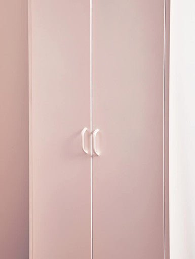 Academy White Two Door Locker Style Wardrobe