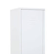 Academy White Two Door Locker Style Wardrobe