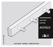 Accolo Premium Stainless Steel Wall Coat Rack