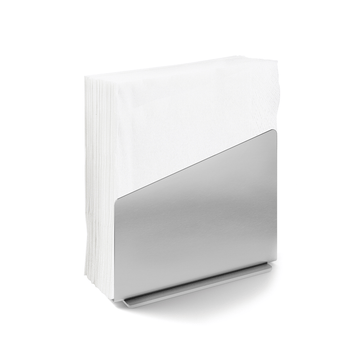 Acio Brushed Stainless Steel Napkin Holder