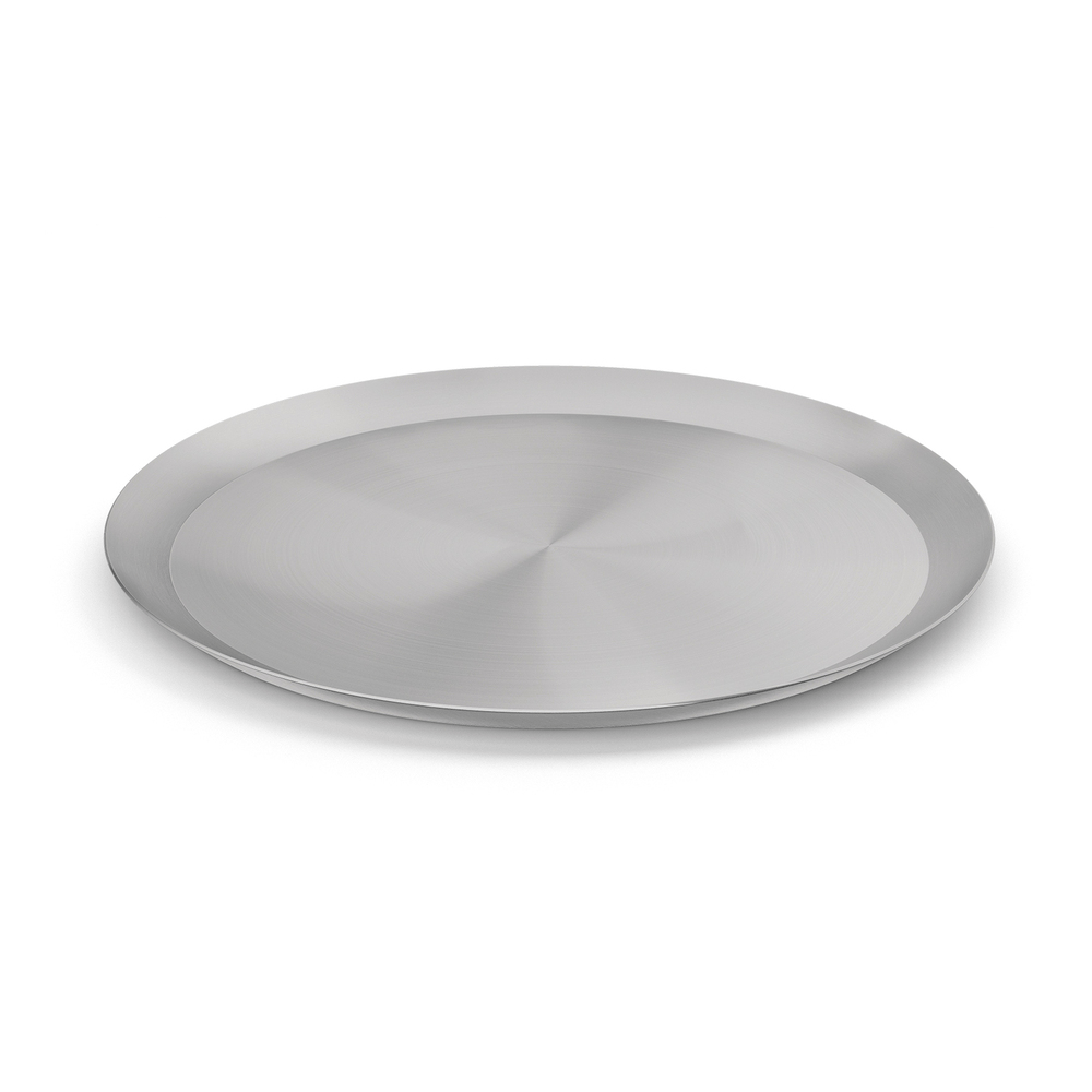 Acio Brushed Stainless Steel Serving Tray 26cm