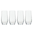 Ada Set Of 4 Crystal High Ball Glasses