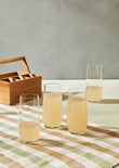 Ada Set Of 4 Crystal High Ball Glasses