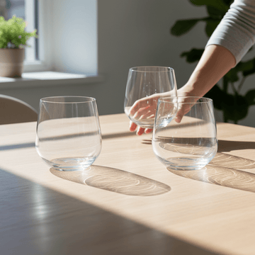 Ada Set Of 4 Crystal Large Tumblers