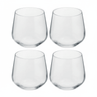 Ada Set Of 4 Crystal Large Tumblers
