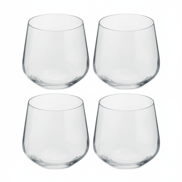 Ada Set Of 4 Crystal Large Tumblers