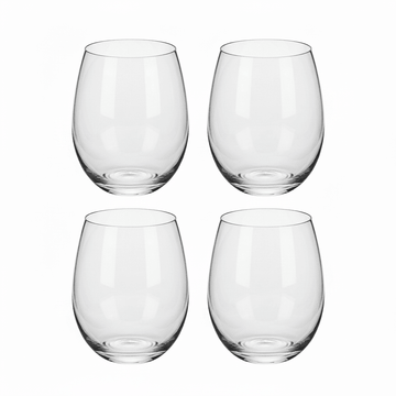 Ada Set Of 4 Crystal Tumblers