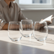 Ada Set Of 4 Crystal Tumblers