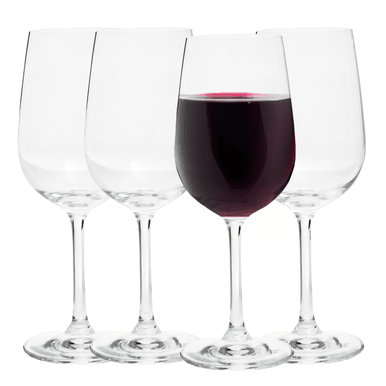 Ada Set Of 4 Crystal Wine Glasses