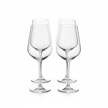 Ada Set Of 4 Crystal Wine Glasses