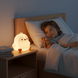 Adorable Penguin Night Light - Rechargeable Silicone Touch Lamp for Kids Bedroom