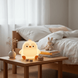 Adorable Penguin Night Light - Rechargeable Silicone Touch Lamp for Kids Bedroom