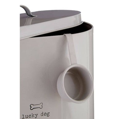 Adore Pets 6.5Ltr Lucky Dog Food Storage Bin With Spoon