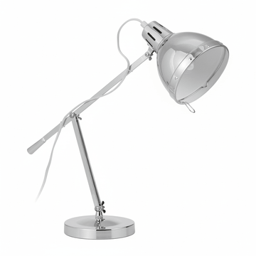 Adura Adjustable Desk Table Lamp In Pink And Chrome