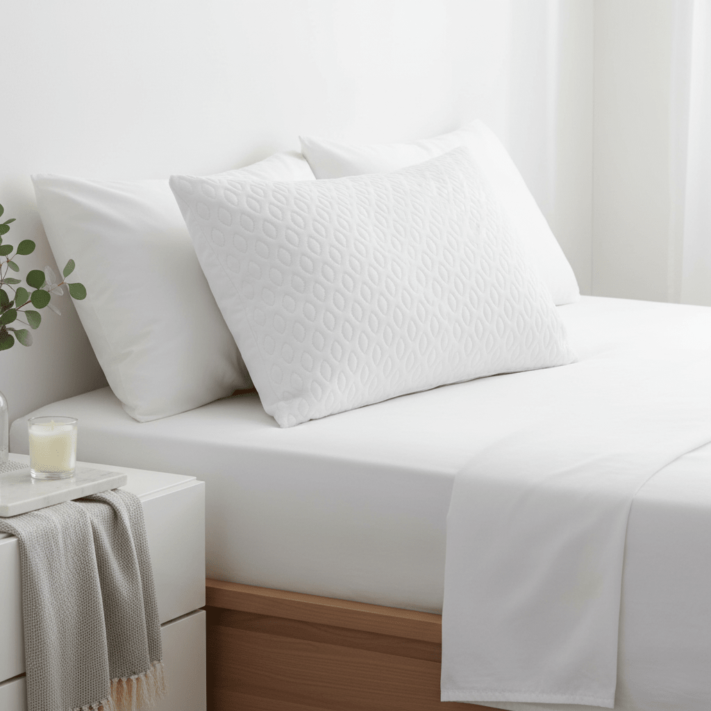 Air Flow Unique Luxury Hotel Quality Pillow Premium Fibre Filling for Superior Comfort and Support