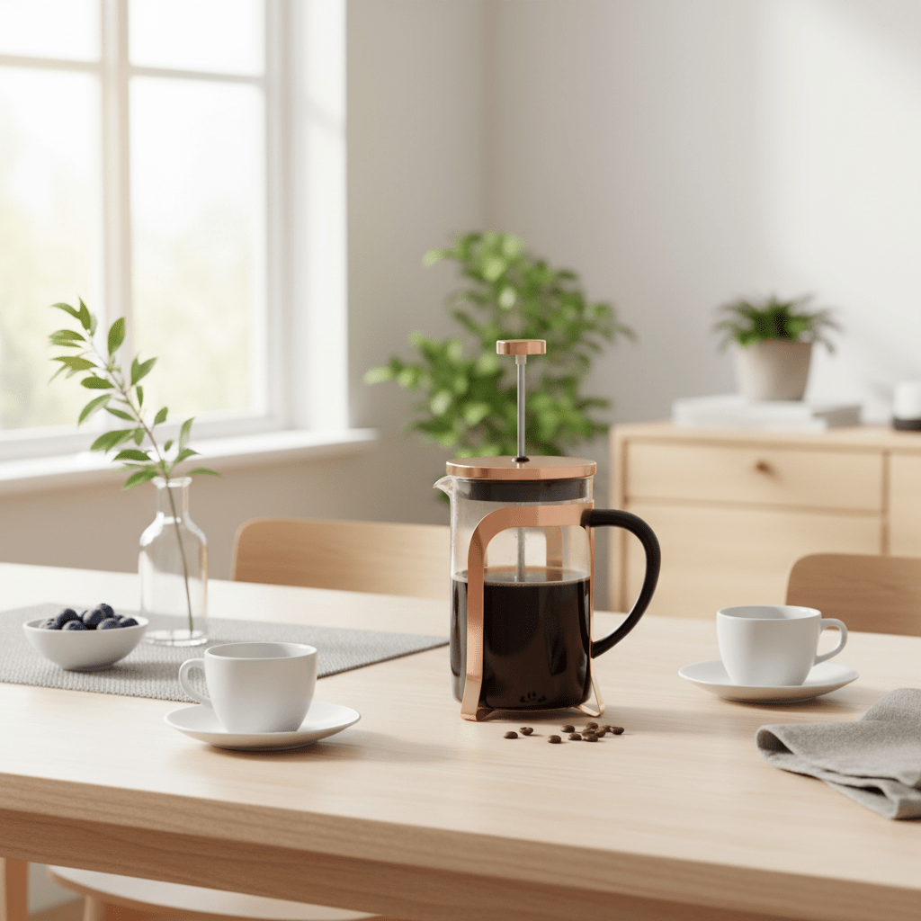 Akeala Rose Gold 800Ml Cafetiere