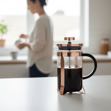 Akeala Rose Gold Cafetiere 350 Ml