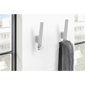 Akes Premium Brushed Steel Wall Hook - Contemporary Design