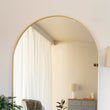 Akiko - Full Length Gold Arched Mirror - 150cm x 60cm