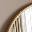 Akiko - Full Length Gold Metal Arched Mirror - 160cm x 60cm