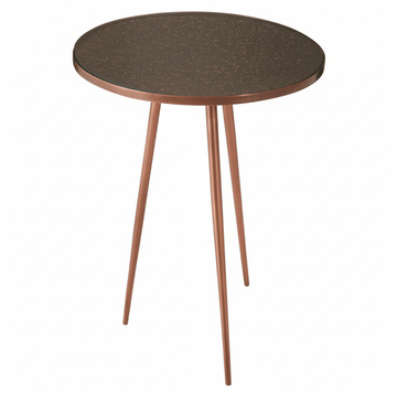 Akola Copper Finish Side Table