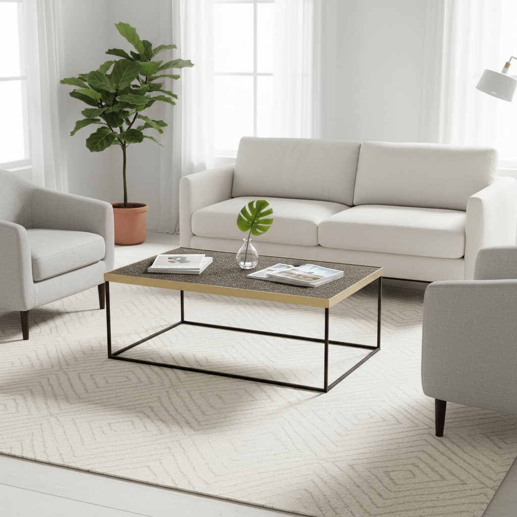 Akola Gold Coffee Table