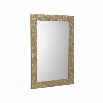 Akola Gold Finish Rectangular Wall Mirror