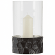 Akola Large Hurricane Hammered Candle Holder